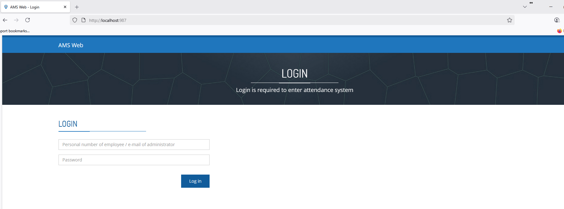 AMS WEB