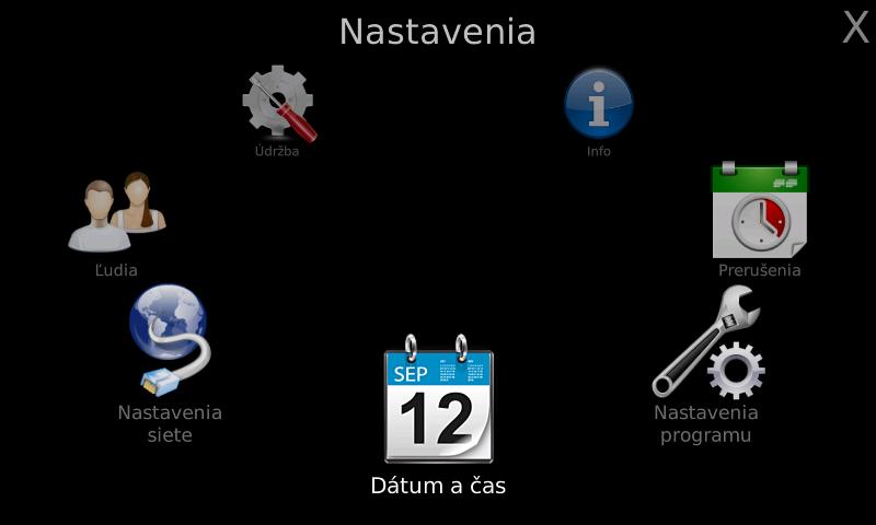 Nastavenie dátumu a času STL.one
