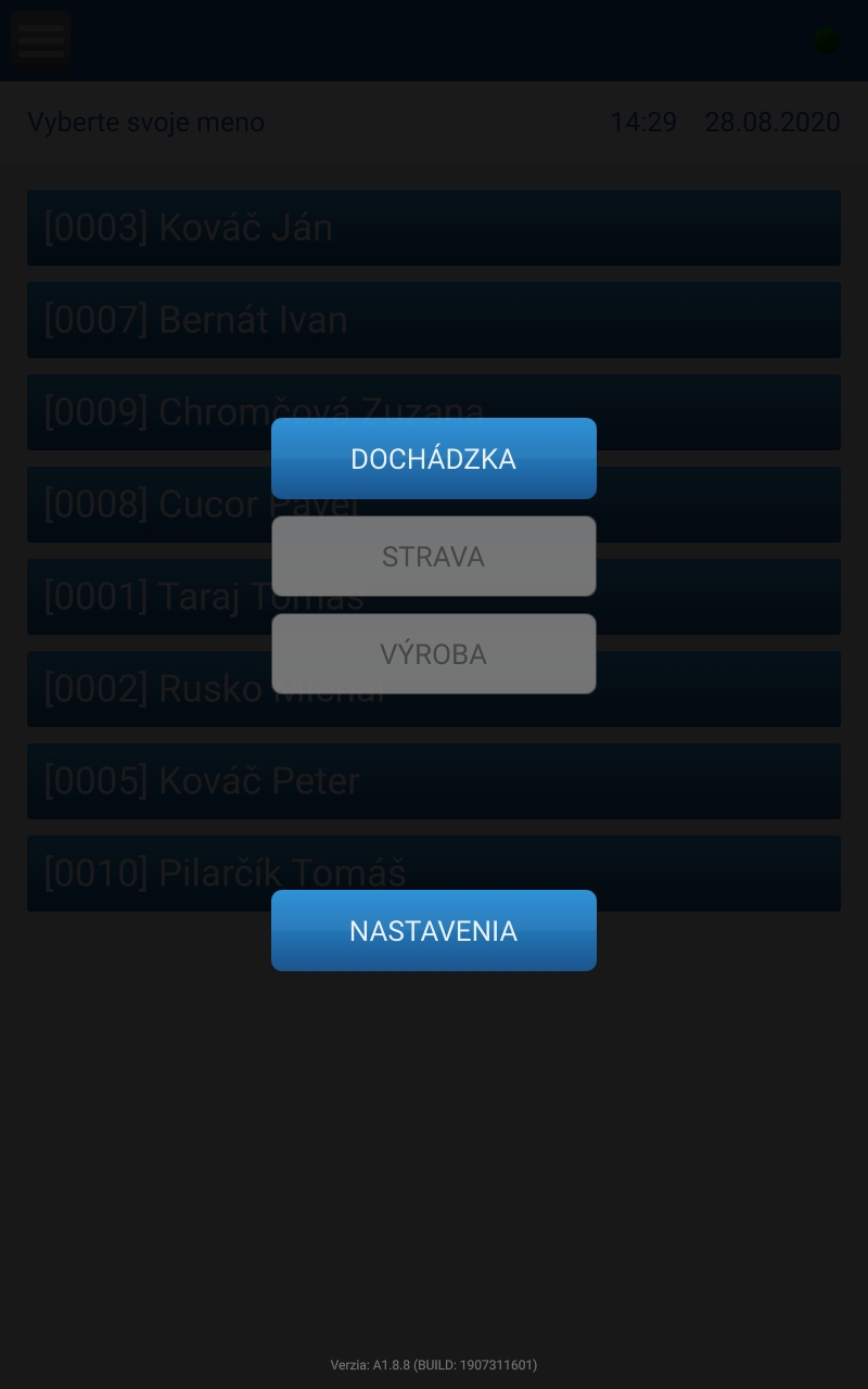 možnosti TATT