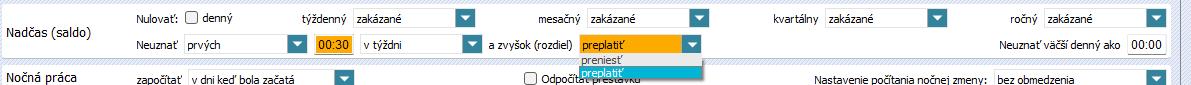 Neuznať pvých..v týždni - nastavenie v skupine